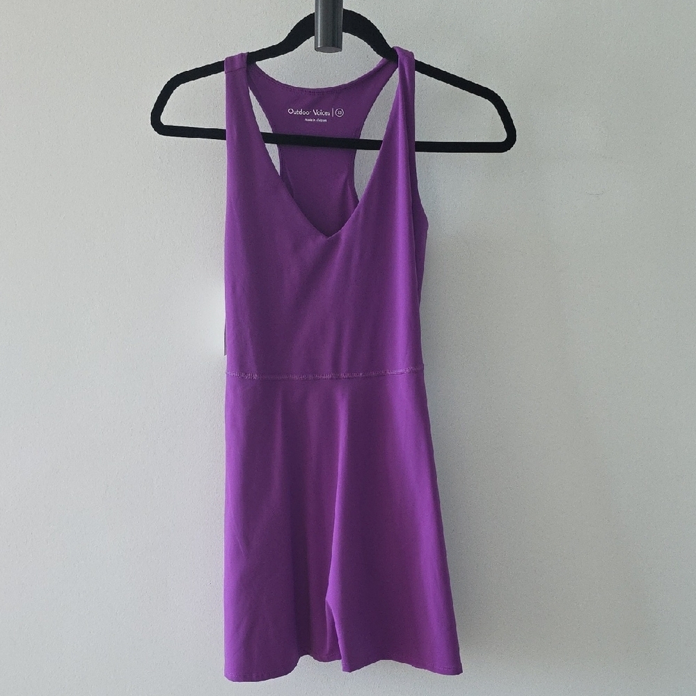 Outdoor Voices Purple Mini Dress